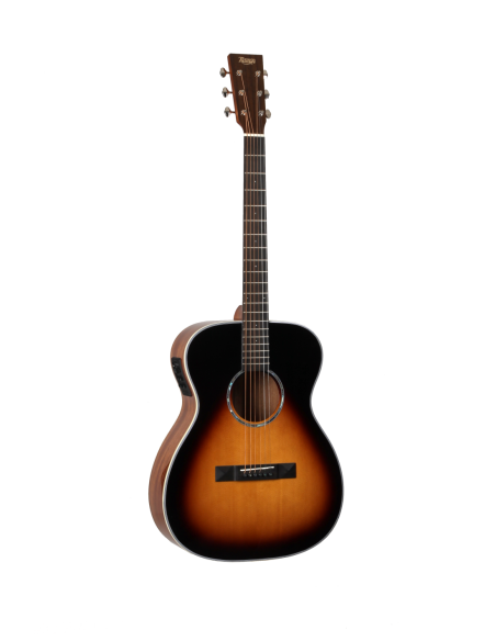 THE TASMAN TA300O-E - GUITARRA OM ELECTRO-ACUSTICA TASMAN FISHMAN PRESYS PLUS , PREMIUM HARD CASE