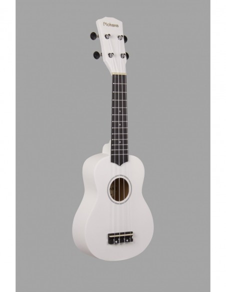 UK1MW - UKELELE MOHANA SOPRANO CON FUNDA EN COLOR BLANCO