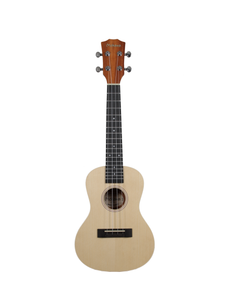 UK2SPR - UKELELE MOHANA SOPRANO CON FUNDA EN CAOBA Y ABETO