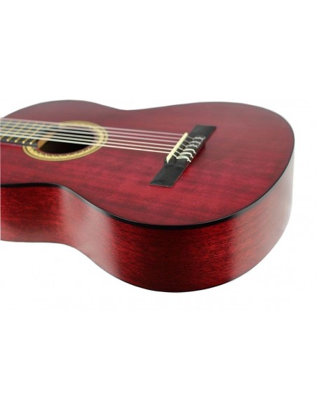 VC214TWR -  GUITARRA CLASICA VALENCIA   VINTAGE WINE RED MATE