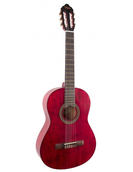 VC214TWR -  GUITARRA CLASICA VALENCIA   VINTAGE WINE RED MATE