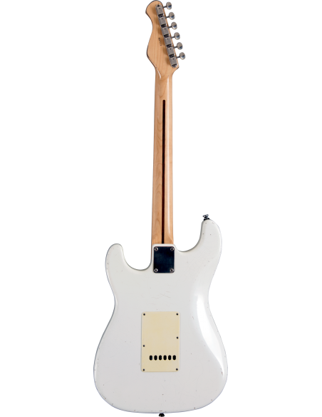 STRADOVARI-S61-OW - GUITARRA ELECTRICA MAYBACH TIPO STRAT ´61 OLYMPIC WHITE AGED CITES 17CZ027200