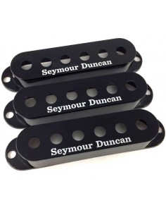 STRAT COVER BLACK SET (3) LOGO