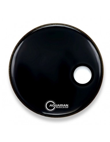 AQUARIAN RSM20BK REGULATOR. FRONTAL C/AGUJERO. 1 CAPA NEGRO