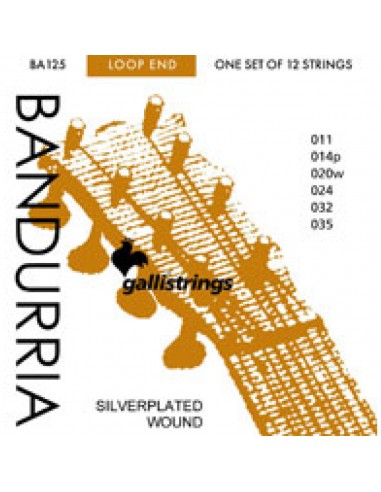 Cuerda 4ª Bandurria Galli (Par)