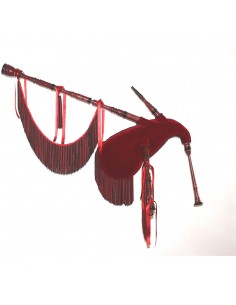 Gaita Gallega Sib Represas Madera Fresno Funda Fuelle Goretex Roja