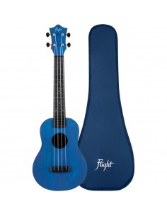 Ukelele Concert Flight TUC-35DB Travel Azul Fuerte
