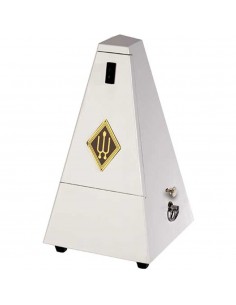 Metrónomo Wittner 817-WH Madera Blanca Brillante