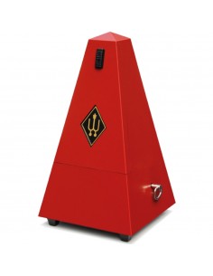 Metrónomo Wittner 845201 Designer Series Decorado Rojo Oscuro