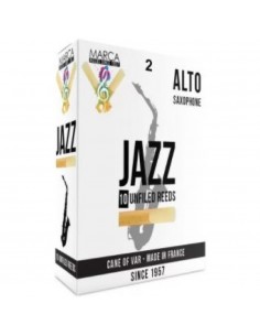 Caja 10 Cañas Saxo Alto Marca Jazz Unfiled 2