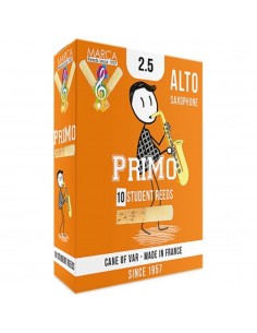 Caja 10 Cañas Saxo Alto Marca Primo 2½