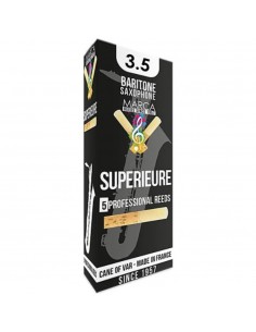 Caja 5 Cañas Saxo Barítono Marca Superieure 3½