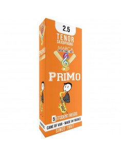 Caja 5 Cañas Saxo Tenor Marca Primo 2½