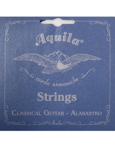Juego Cuerdas Guitarra Clásica Aquila 97-C Alabastro Tensión Light