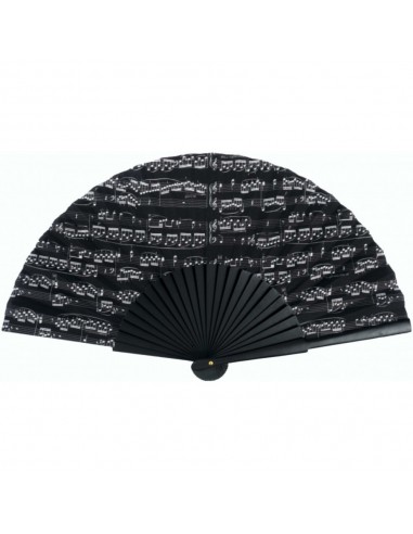 Abanico Partituras Agifty F-2001 Negro