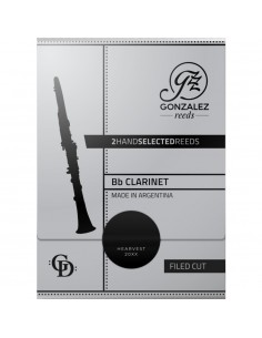 Caja 2 Cañas Clarinete Gonzalez GD Duo 4¼
