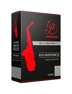Caja 10 Cañas Saxo Alto Gonzalez Classic 4½