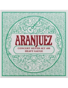 Juego Cuerdas Guitarra Clasica Aranjuez Concert Silver 400