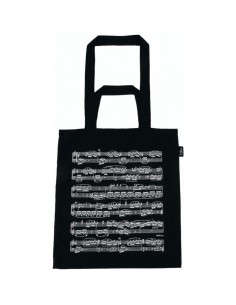 Bolsa Asa Partituras Agifty B-3089 Negra