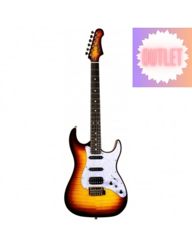 Guitarra Eléctrica Jet JS600-SB-HSS Sunburst