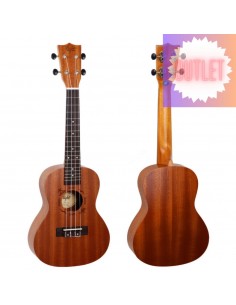 Ukelele Concert Flight NUC-310 Natural Sapelly