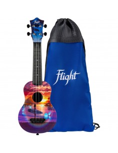 Ukelele Soprano Flight UTS-42 Ultra Travel Series Vibe