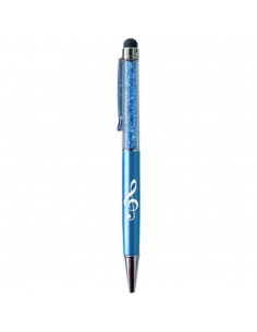 Bolígrafo Stylus Clave De Sol Agifty B-2024 Cristal Celeste