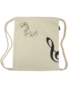 Bolsa Tipo Saco Agifty B-3103 Clave de Sol Natural