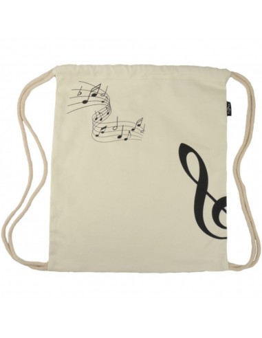 Bolsa Tipo Saco Agifty B-3103 Clave de Sol Natural