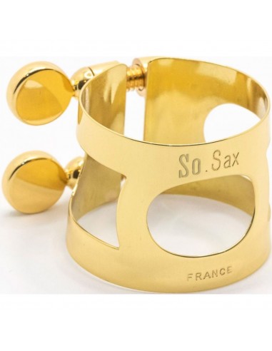 Abrazadera Saxo Soprano Bonade M80 Lacada LSSOM80V