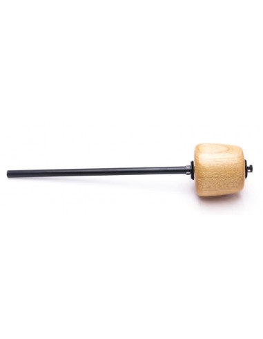 TOMMY ALDRIDGE Maple "Clear" Hard Wood Beater, Black Shaft