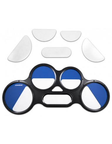 Chaves Tenor Pad Laminates, 5 spots, Clear, w/adhesive