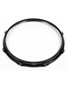 16" 8 Hole BLACK  PC/Steel S-Hoop