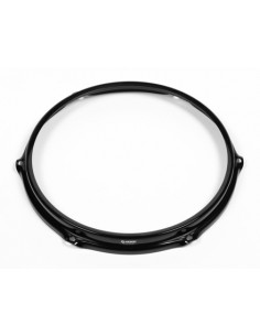 8" 6 Hole BLACK  PC/Steel S-Hoop