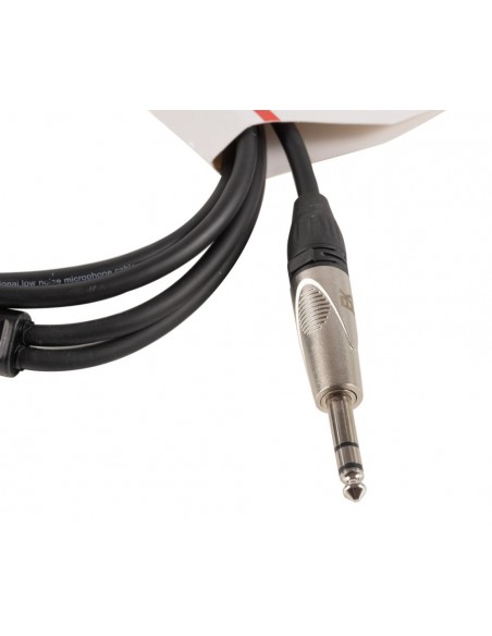 CABLE EK AUDIO JACK STEREO - JACK MONO X 2 METÁLICO 1,5 M