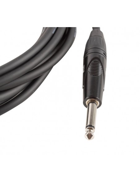 CABLE EK AUDIO PARA MICRÓFONO JACK - XLR HEMBRA 6 M