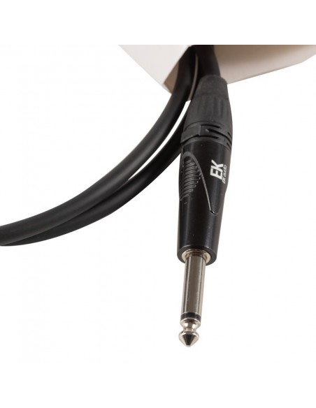CABLE EK AUDIO PARA MICRÓFONO JACK - XLR HEMBRA 1 M