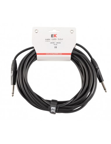 CABLE EK AUDIO PARA GUITARRA JACK-JACK 9 M