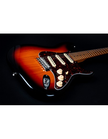Guitarra Eléctrica Jet JS300-SB-SSS Sunburst