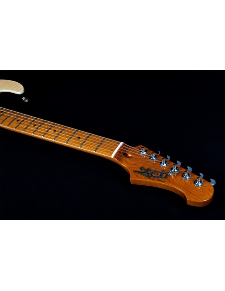 Guitarra Eléctrica Jet JS450-TBL-HSS Transparent Blue