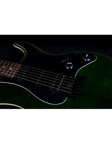 Guitarra Eléctrica Jet JS450-TGRR Transparent Green