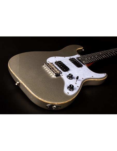 Guitarra Eléctrica Jet JS500-SLS-HH Silver Sparkle