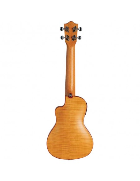 Ukelele Concert Thin Lanikai FM-CETC Flame Maple Electrificado