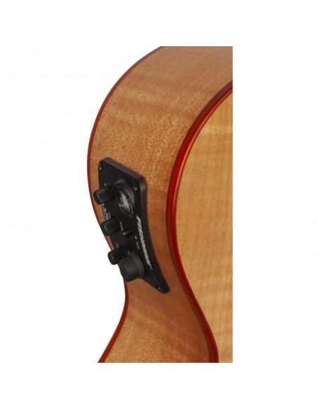 Ukelele Tenor Thin Lanikai FM-CETT Flame Maple Electrificado