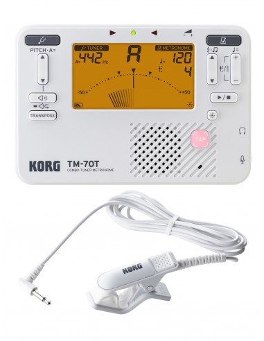 METRONOMO/AFINADOR TM-70C WH
