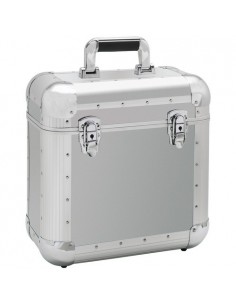 COFRE PLATEADO 60 RECORD CASE