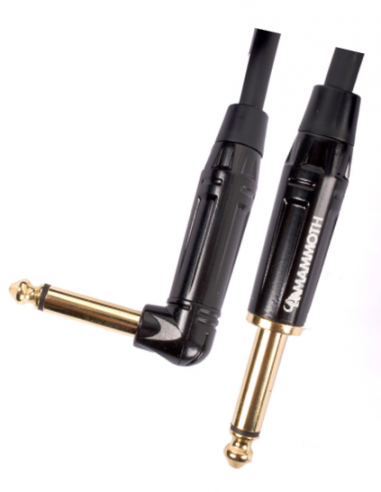 MAM-LINES-G20R - CABLE PARA GUITARRA PREMIUM MAMMOTH 20FT ACODADO -RECTO
