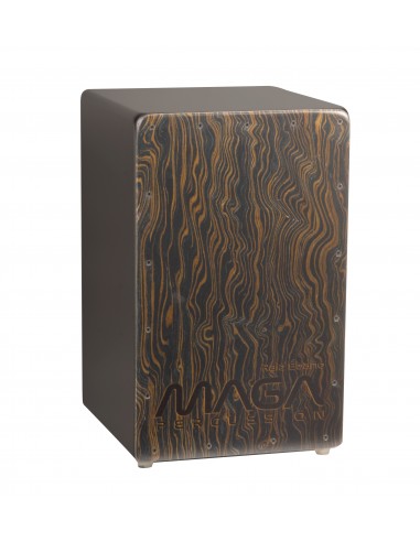 MP-RAIZ-EBANO - CAJON MAGA PERCUSSION TAPA DE ABEDUL DE RAIZ EBANO