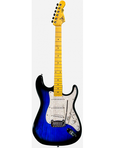 GUITARRA ELECTRICA GyL TRIBUTE SERIES S500 BLUEBURST