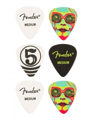 Pack 6 púas Fender 351 de John 5